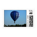 Hot air balloon in flight postage postage by Thorninger Hot air balloon in flight postage postage