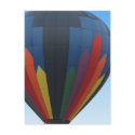 Hot Air Balloon In Flight Postcard by mariannegilliand Hot Air Balloon In Flight Postcard