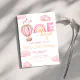 Hot Air Balloon Isn T She Onederful 1st Birthday Invitation Zazzle