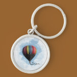 Hot Air Balloon Keychain keychains