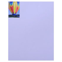 Hot Air Balloon Custom Letterhead