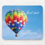 Hot air balloon mouse pad