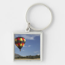 Hot Air Balloon near Wanaka, South Island, New Key Chain