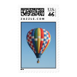 Hot air balloon postage stamps