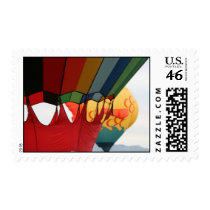 Hot Air Balloon Stamp