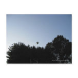 Hot air balloon post cards