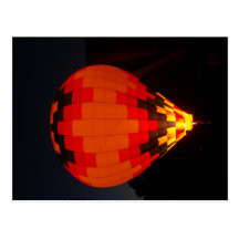 Hot Air Balloon Postcard