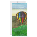 Hot Air Balloon Custom Rack Card