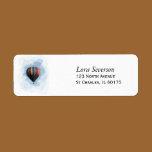 Hot Air Balloon Return Address Labels labels