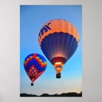 Hot Air Balloon Rides New Smyrna Beach FL Poster