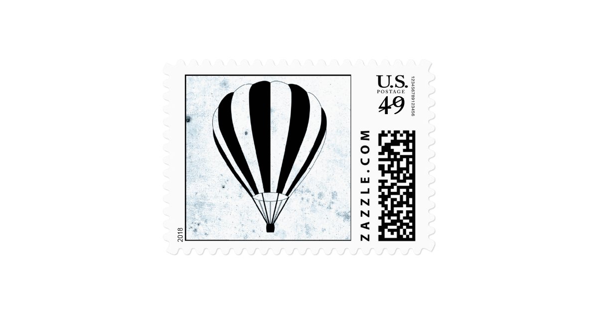 hot air balloon stamp | Zazzle