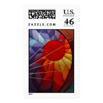 Hot Air Balloon Stamp