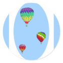 Hot Air Balloon Stickers