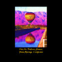 Hot Air Balloon, Sunset, Palm Springs, California posters by wdm_emm Hot Air Balloon, Sunset, Palm Springs, California posters