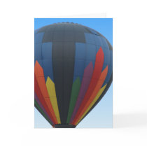 Hot Air Balloon Uplifting Card