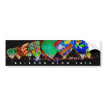 Hot Air Ballooning - Balloon Glow Festival Bumper Sticker