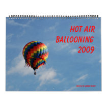 Hot Air Ballooning Wall Calendar