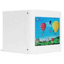 Hot Air Balloons binders by mozache Hot Air Balloons binders