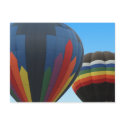 Hot Air Balloons In Flight Postcard by mariannegilliand Hot Air Balloons In Flight Postcard