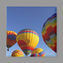 hot air balloons magnet
