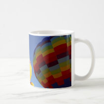 hot air balloons mug
