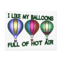 Hot Air Balloons postcards by goldnsun Hot Air Balloons postcards