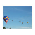 Hot Air Balloons postcards