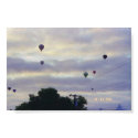 Hot Aire Balloons over INDY posters