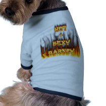 Hot and sexy barney fire doggie shirt pet clothing by ultraflames Hot and sexy barney fire doggie shirt pet clothing