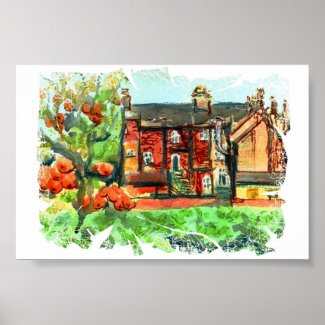 Hot Autumn Day in Wales print