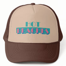 Hot Beaches hats by brendanwebb Hot Beaches hats