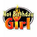 Hot Birthday Girl t-shirts
