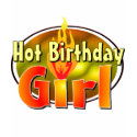 Hot Birthday Girl t-shirts