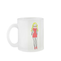 Hot Blonde mugs