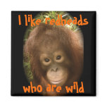 hot blooded redheads fridge magnet