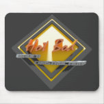 Hot bod Under Construction Mousepad