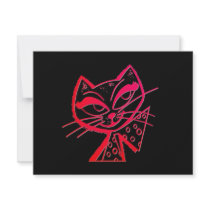 Hot Boo-Boo Kitty Personalized Invite