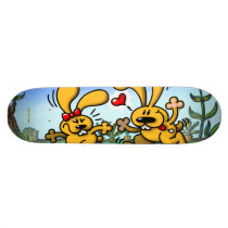 Hot Bunnies Skateboard