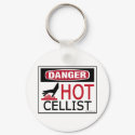 Hot Cellist keychains by Danger_Instrument Hot Cellist keychains