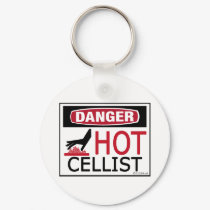Hot Cellist keychains by Danger_Instrument Hot Cellist keychains