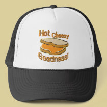 Hot Cheesy Goodness Grilled Cheese Sandwich hats