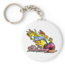 Hot Cherrys Keychain
