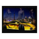 hot chicks hot cars big city posters