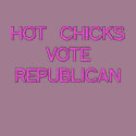 HOT CHICKS VOTE REPUBLICAN embroidered shirts by jessiolson HOT CHICKS VOTE REPUBLICAN embroidered shirts