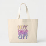 Hot Child in the City Canvas Bags