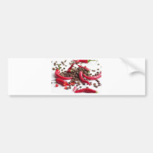 Hot Chili café Bumper Stickers