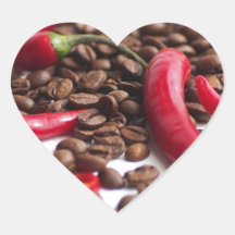 Hot Chili café Sticker