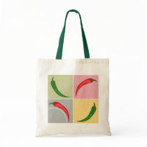 Hot Chili Pepper Tote bags