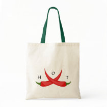 Hot Chili Pepper Tote bags