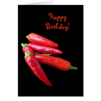 Hot Chili Peppers Birthday